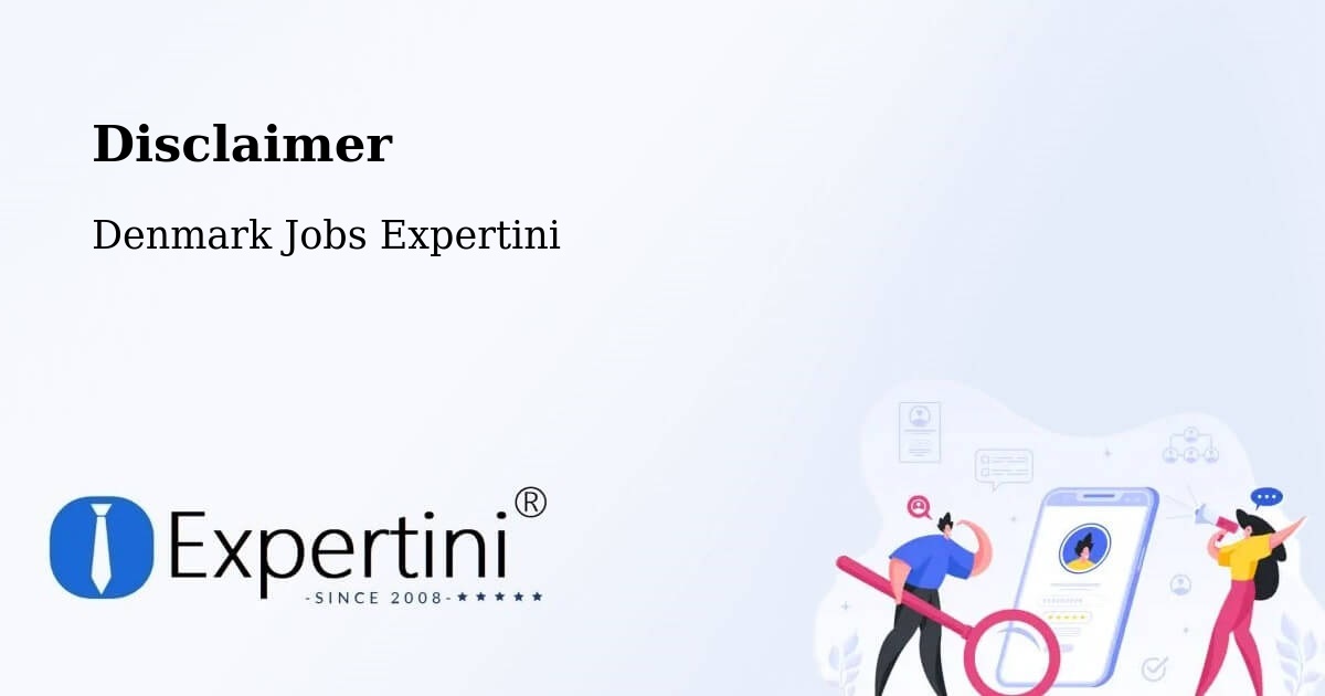 Disclaimer – Ringsted - Denmark Jobs Expertini